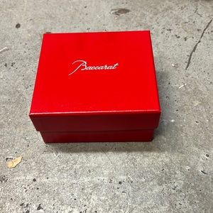 Baccarat empty box.